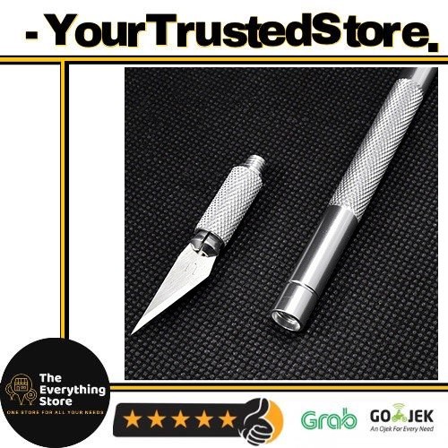 

THEEVERYTHINGSTORE ART KNIFE METAL / PISAU SENI UNTUK MENGUKIR PREMIUM