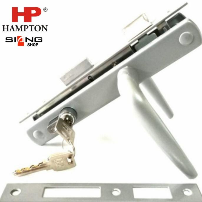 "\"\"\"\] Kunci Pintu Aluminium Hampton 2170 Komplit Set (Untuk Kusen 3"-9055)