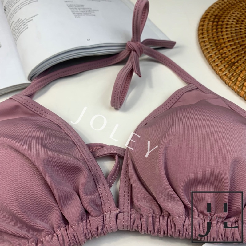 Kai Solid / Bikini Set / Bikini Pantai / Bikini Segitiga / Bikini Sexy / Baju Renang / Bikini