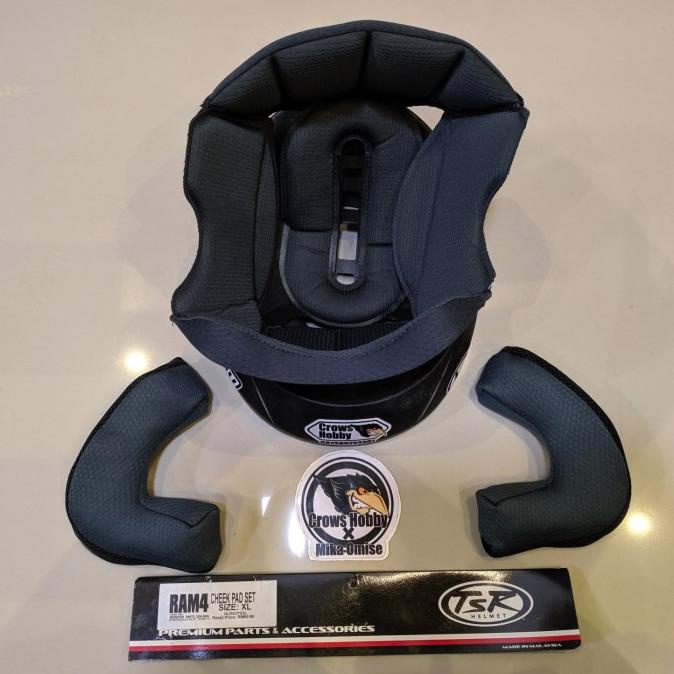 Sparepart BUSA CHEEK PAD Original Helm TSR Ram 4