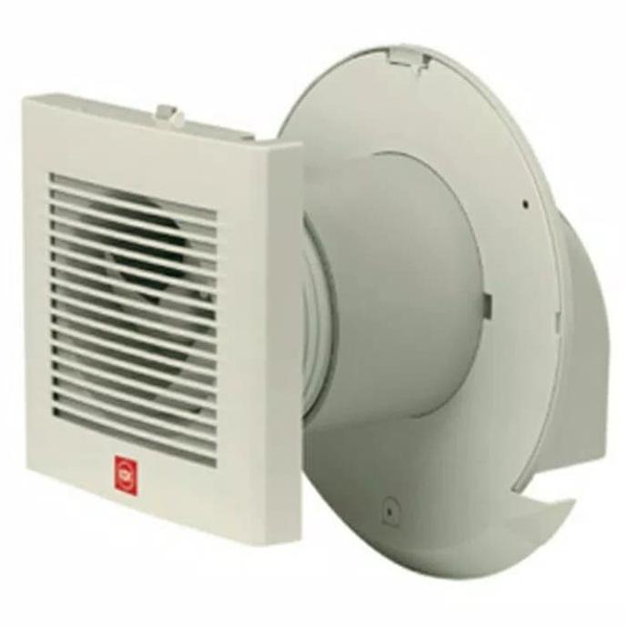 Hexos Exhaust Fan Dinding Kamar Mandi 4 inch KDK 10 EGKA