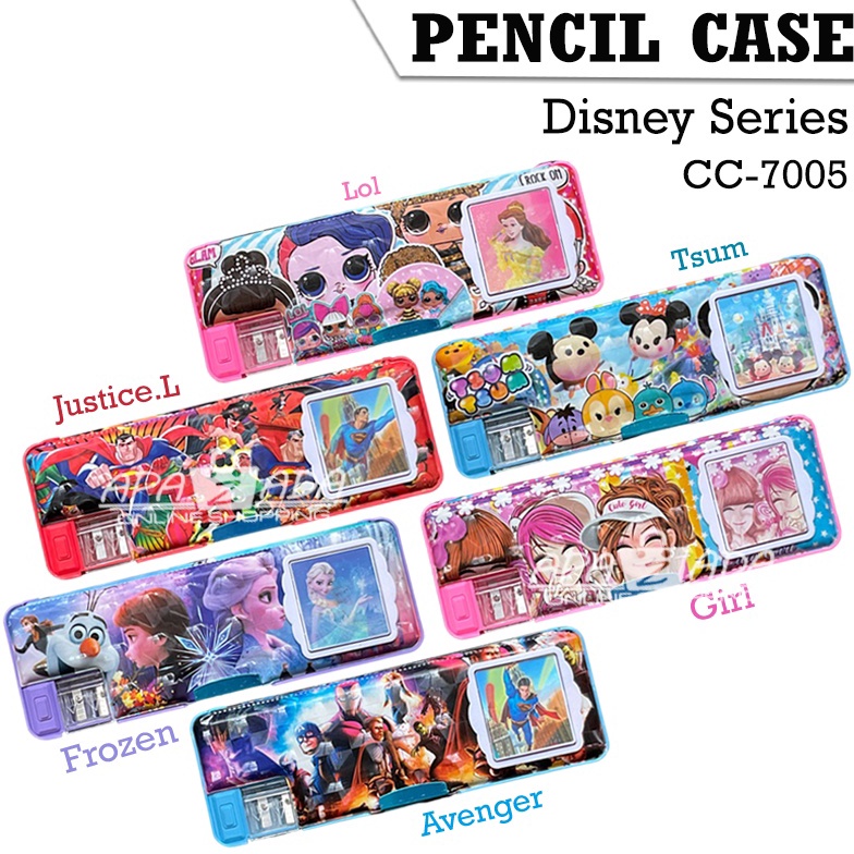 

RS3567 Apazada - Kotak Pensil Magnet Karakter Ada Kalkulator / Tempat Pensil / Pencil Case CC-7005 Murah Berkualitas Bisa Cod 4061