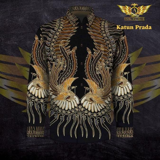 Promo Katun Iwan Tirta Tulis Pola Prada Motif 16 Kain Batik Burung Merah