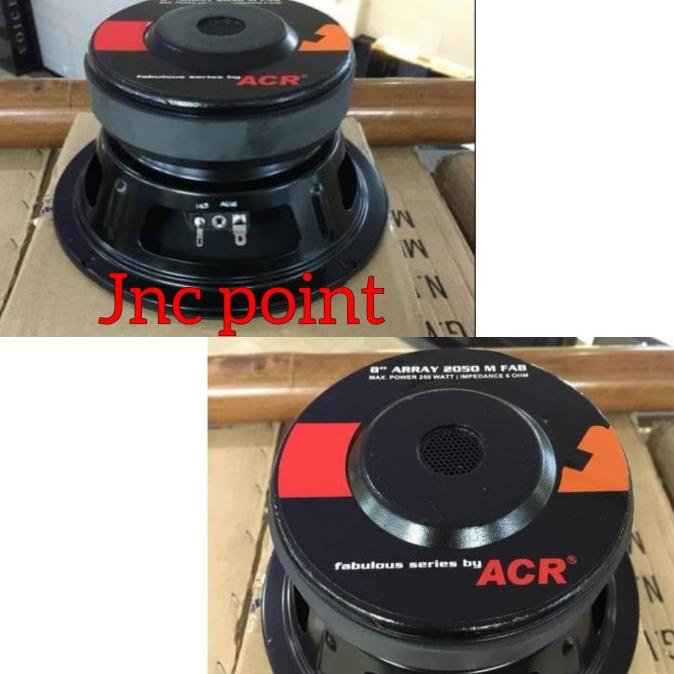 Speaker fabulous ACR 8 INCH 2050 midle woofer 8 inch ACR