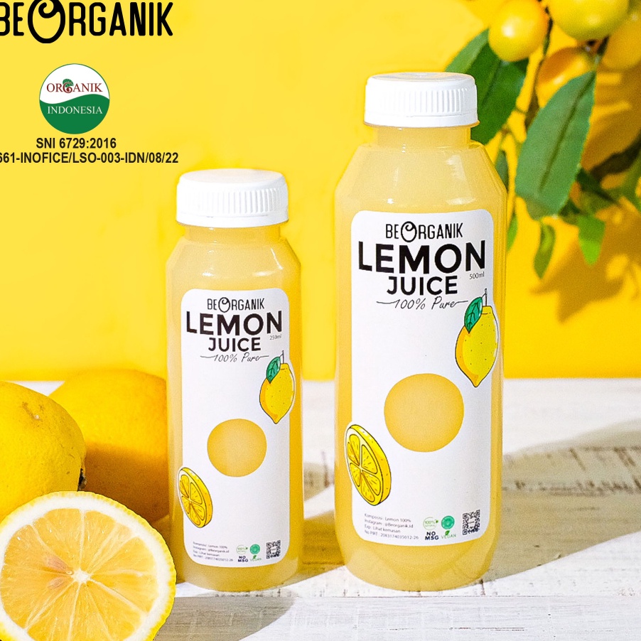 

DMKM3431 8.8 Sari Lemon / Air Lemon Murni / Pure lemon Juice Beorganik 100%