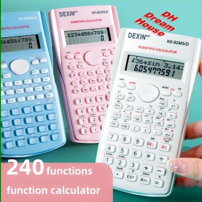 

7.7 sale Kalkulator Scientific Scientific Calculator Kalkulator Ilmiah Sekolah 12 Digit