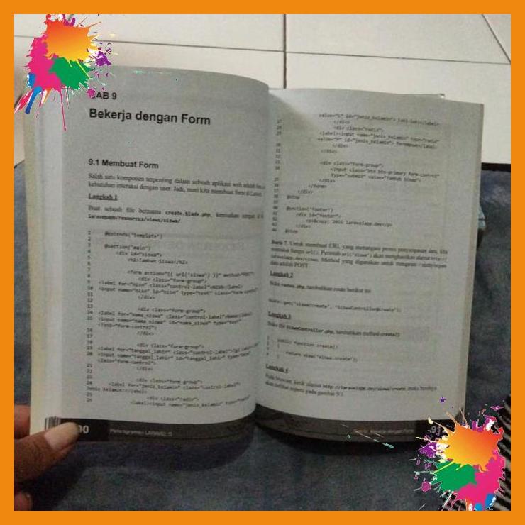 

buku ori.konsep dan implementasi pemrograman laravel 5. awan pribadi b [nrb]
