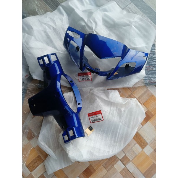 BATOK LAMPU DEPAN BELAKANG HONDA KARISMA 125 X BIRU TUA ORIGINAL AHM
