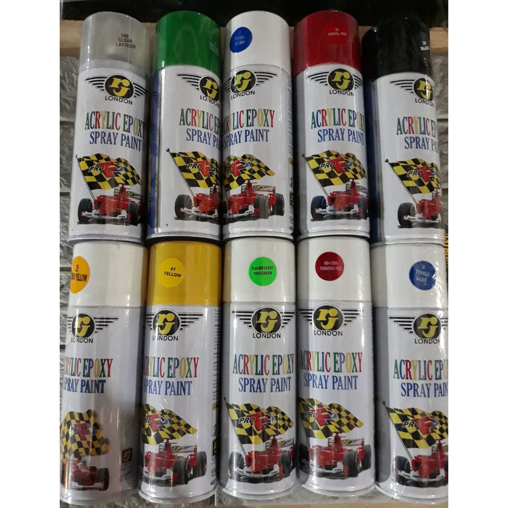 

3.3 SALE cat semprot rj 400cc /kaleng besar warna standar pilok