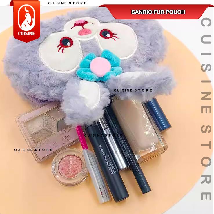 

Big Sale [Cuisine] Kotak Tempat Pensil Anak Sanrio Fur Bulu Pouch Serbaguna Lucu Motif Melody Cinamoroll Kuromi Stella Lou Lucu Japan Abdct85