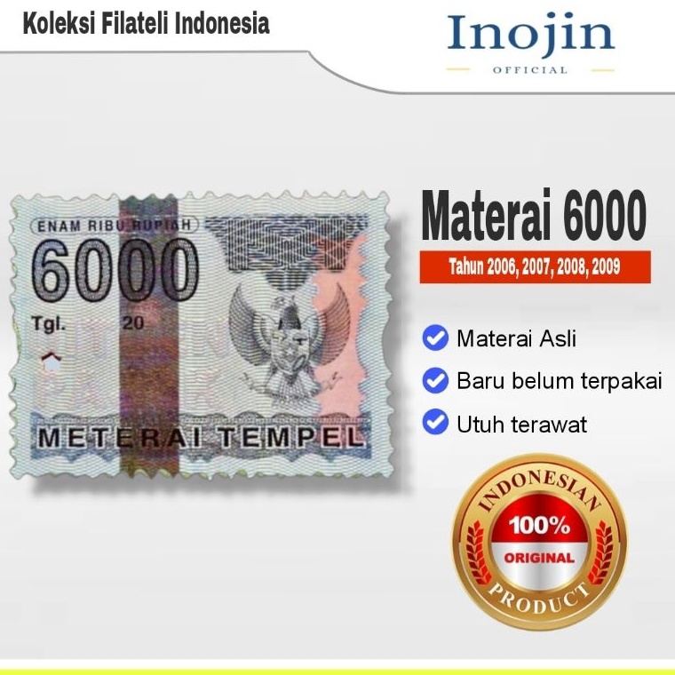 

Star 8.8 Materai 6000 Tahun 2006 2007 2008 2009 Perangko Matrai Tempel Asli Original Pos