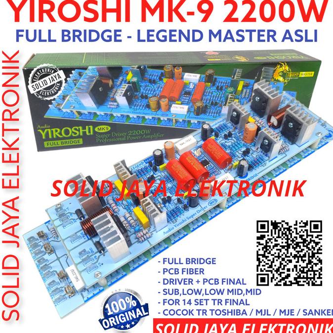 Kit Power Yiroshi MK-9 MK9 Super Driver 2200W