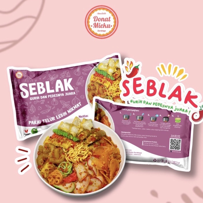 

SNTC3406 DiSkon !! Seblak Instan Donatmieku (Recommended)