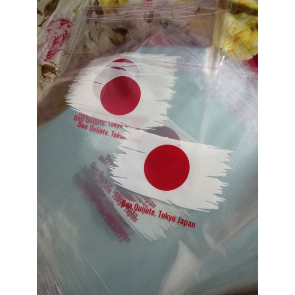 plastik opp baju 28x35 tebal 06 plus sablon custom isi 500pcs
