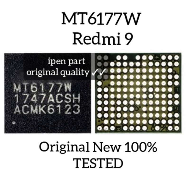 IC Pa MT6177W Redmi 9 Original New Tested Baseband Sinyal RF MT 6177W baztf