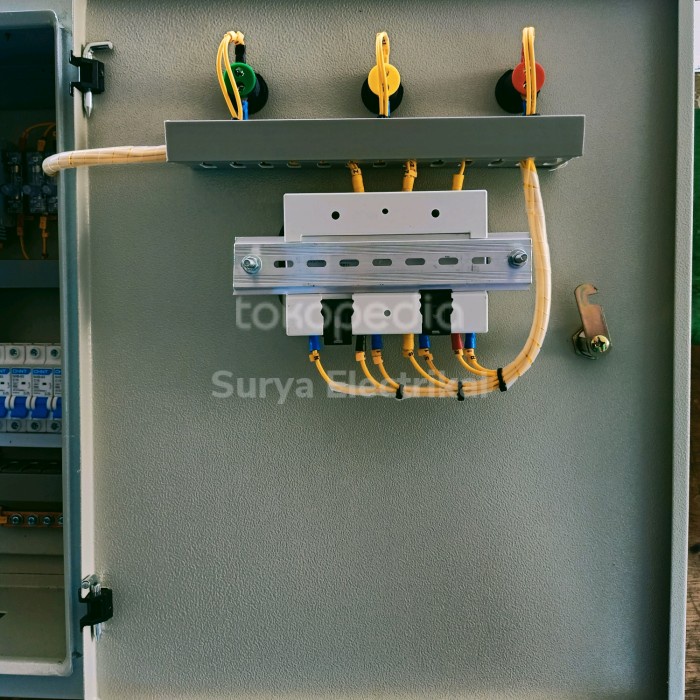 Panel listrik kwh 3 phase mcb 3p 50a box panel 40x50 indor