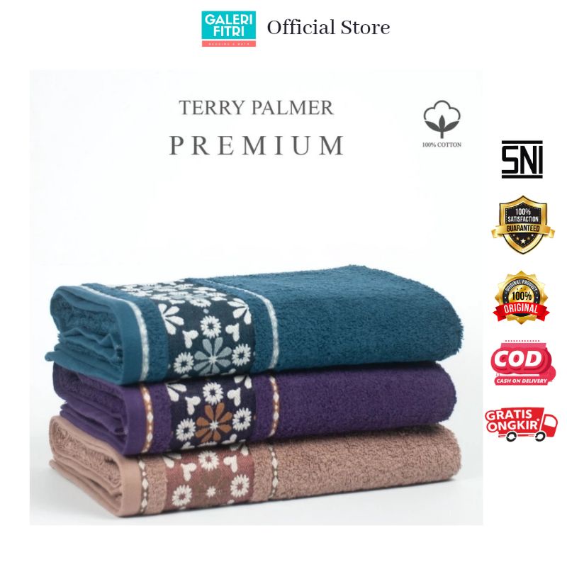 (TERLARIS) Handuk Terry Palmer Tanggung - Handuk Terry Palmer - Handuk Mandi Terry Palmer - Terry Pa