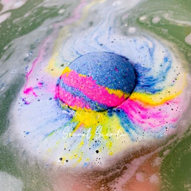 Bath Bomb/ bath bomb rainbow/ bath bomb anak/ bath bomb handmade