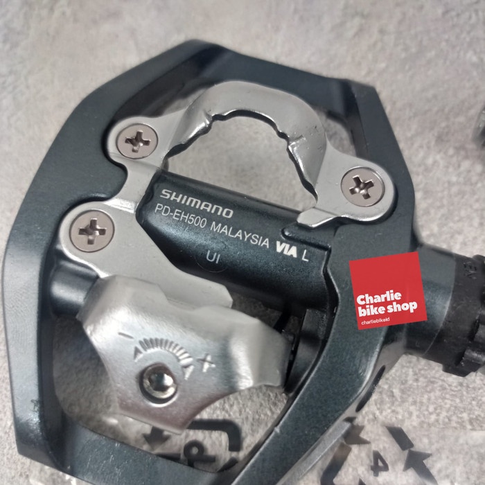 Pedal Cleat Shimano Spd Pedal Single Sided For On-Road Ride Pd-Eh500 $12