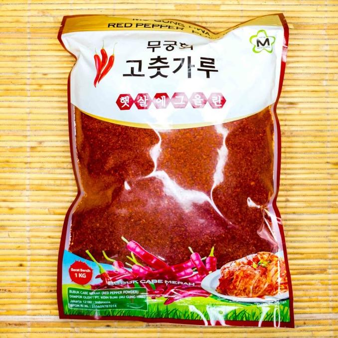 

[ECERAN] Gochugaru Hot Pepper Flakes (bubuk cabe kasar) - isi 1kg