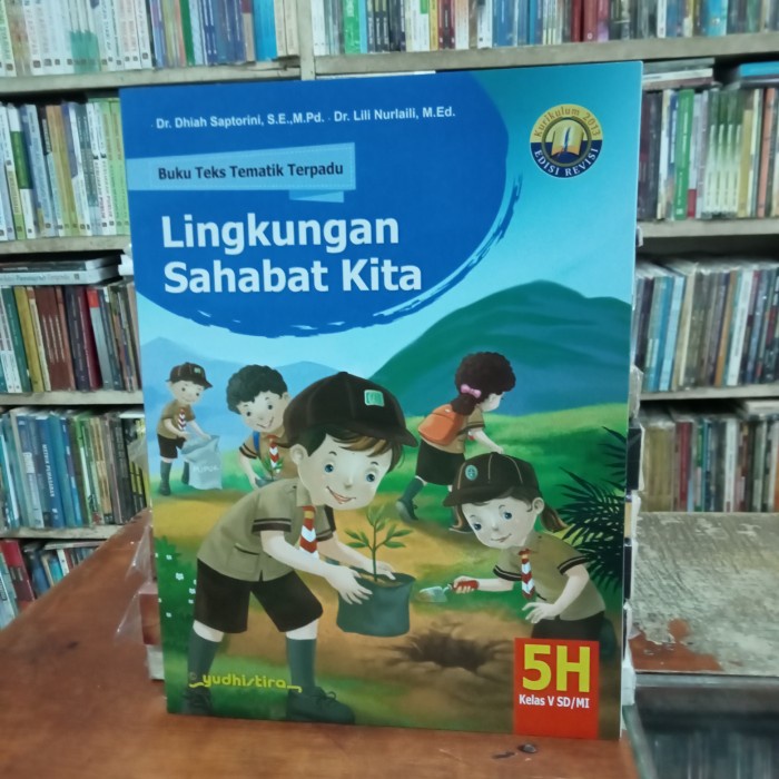 PROMO BUKU TEKS TEMATIK TERPADU YUDHISTIRA SD KELAS 5 K13 REVISI 5E F G H TERBARU