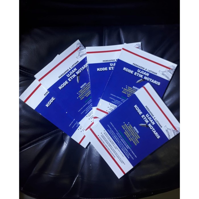 FLASH SALE TERLARIS BUKU UKEN UJIAN KODE ETIK NOTARIS REVISI TERMURAH