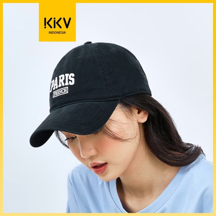 KKV BASEBALL CAP TOPI BASEBALL BISBOL PRIA WANITA BORDIR PARIS