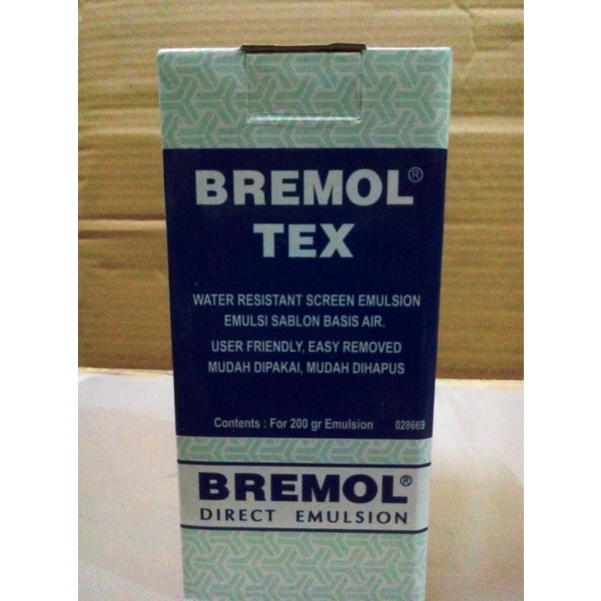 

Alat Obat Afdruk sablon merek Bremol TEX 1KG Baru|Kode 1096