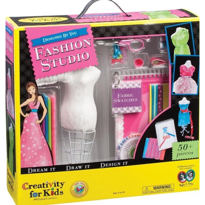 

Alat Creativity for Kids Designed by You Fashion Studio Design Kit Baru|Kode 1103