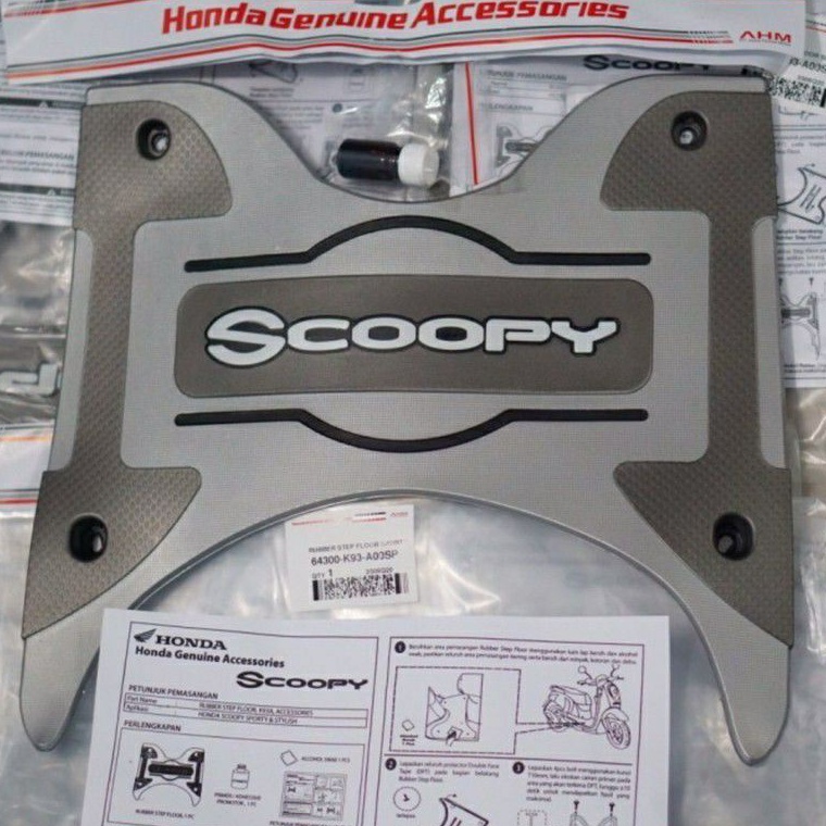 [♧G68>] KARPET MOTOR  SCOOPY 2014-2020 | Karpet Scoopy | Karpet Motor honda original 2014-2020 [178]