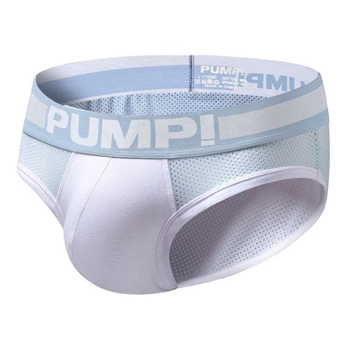 Celana Dalam Pria PUMP, semi Transparan, Celana Dalam Brief Pria Sexy