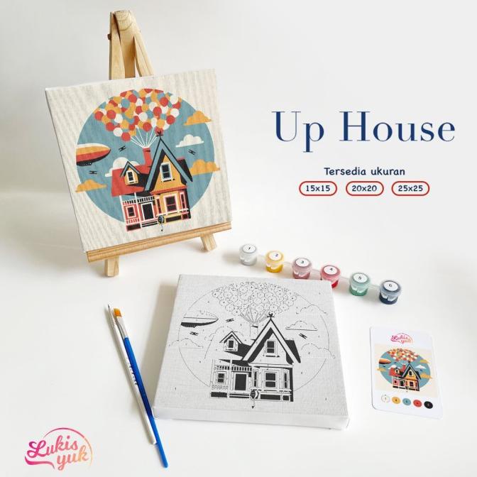 

Terbaru!! Up House - Paint by Numbers Kit - by LukisYuk Baru|Kode 1396