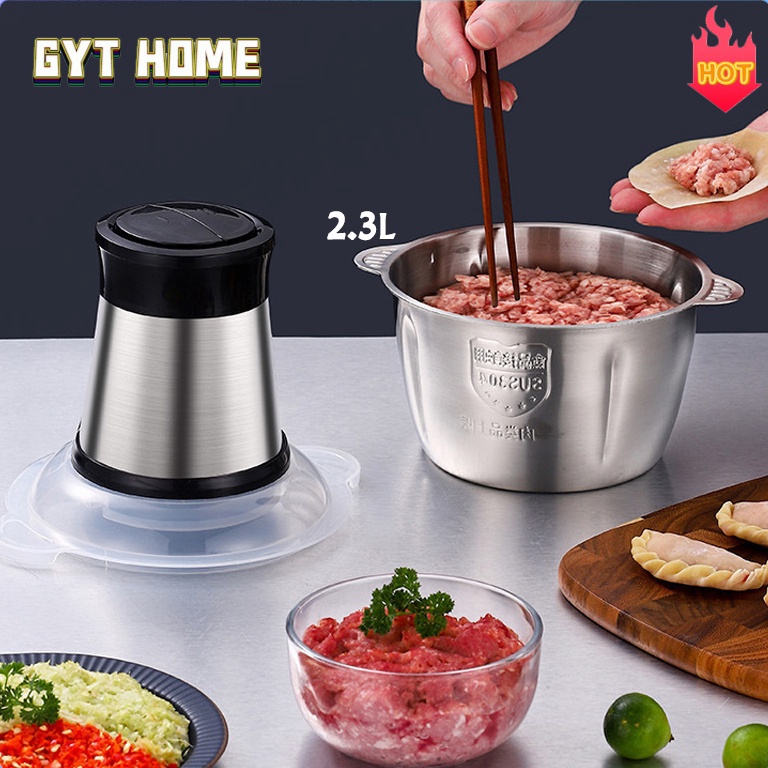 BEST SELLER GYT Blender Kapsul 2 Liter Stainless steel penggiling daging