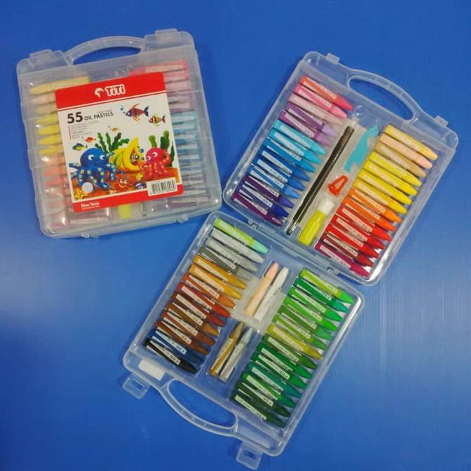 

Terbaru!! Crayon TiTi 55 OiL PASTELS Baru|Kode 1347