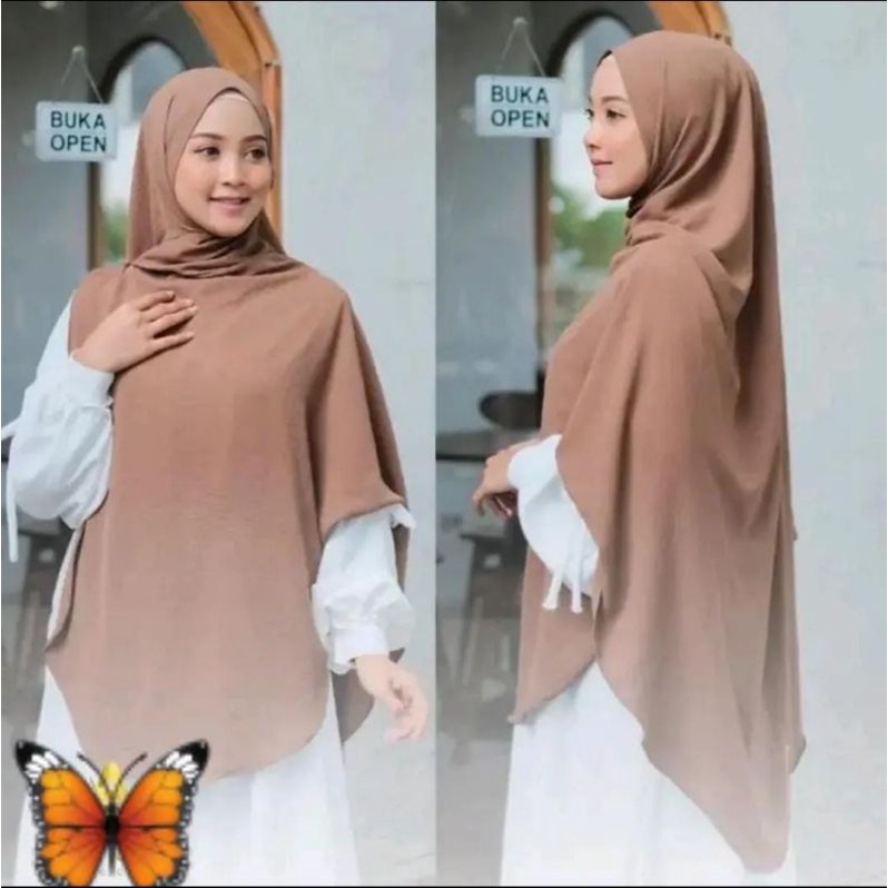 PASHMINA CURVE JUMBO CRINKLE AIRFLOW / PASHMINA OVAL JUMBO CRINKLE AIRFLOW/ PASHMINA KEKINIAN VIRAL