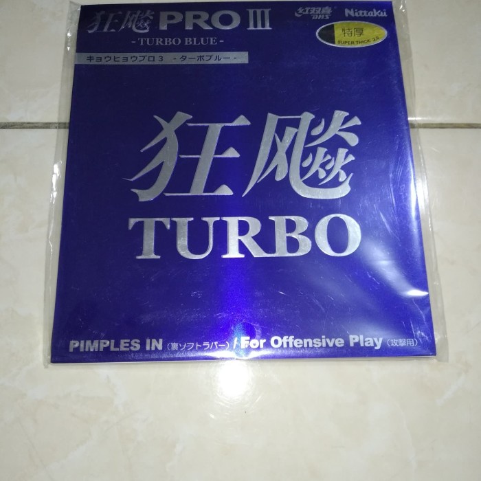 NITTAKU - HURRICANE 3 PRO TURBO BLUE SPONGE