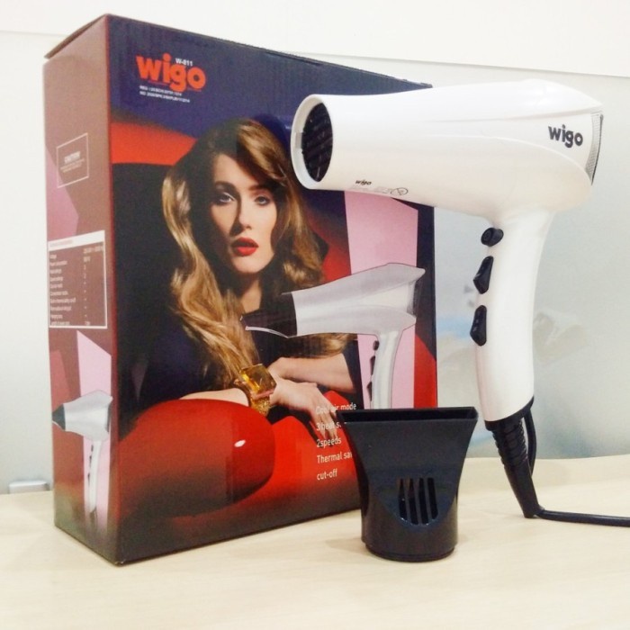 [Ori] Hairdryer Wigo W-811 Original - Hairdryer Hot  Cool Wigo 811 Terbaru