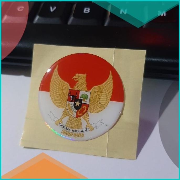 

Sticker Timbul Resin GARUDA Pancasila Merah Putih Logo Kecil Satuan 20JVLZ3 tools
