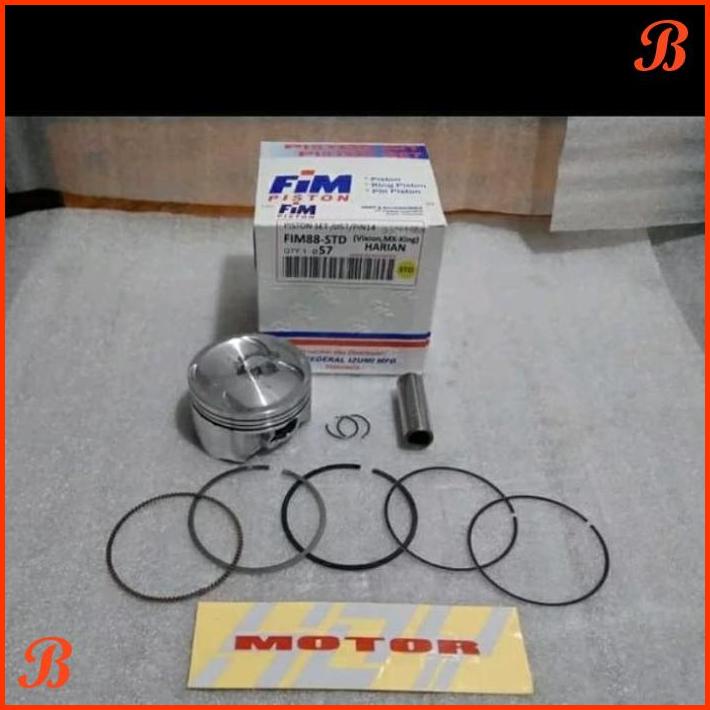 SEHER KIT PISTONFIM PIM SMASH SHOGUN R15 MX NMAX KLX AERO 14FIM58.5 | YHM