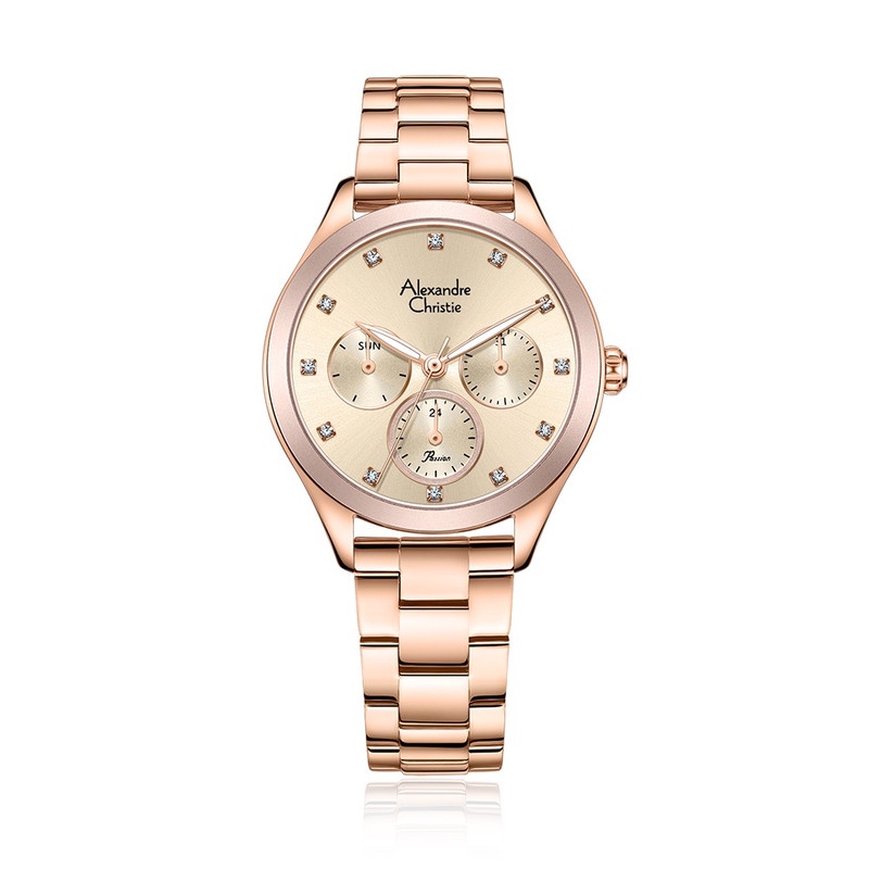 ALEXANDRE CHRISTIE WANITA 2A93 full rose gold