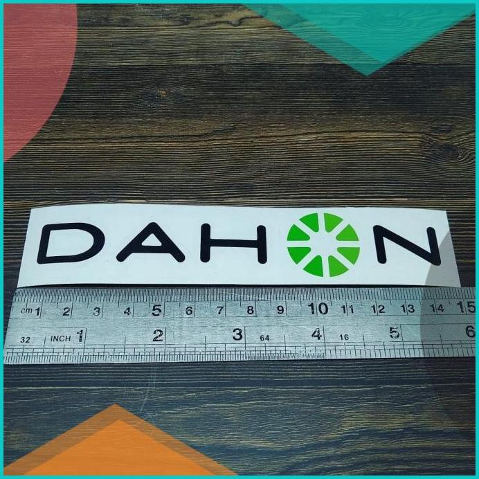 

Cutting Sticker Dahon Sepeda lipat 14cm Hitam bahan Oracal 20JVLZ3 suku cadang