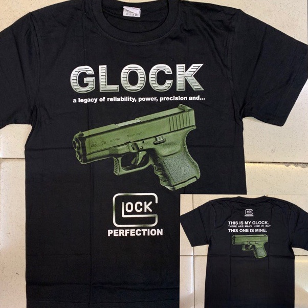 -MN12@ kaos☽∋Tee_home/Men 3D glock 19 austria rock out with your glock off Gun Printed men t shirt 3