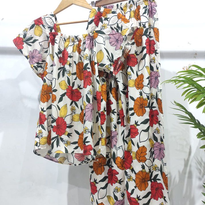 (3W✿@✤ SETELAN KIMMY CELANA PANJANG | HOMEWEAR KIYOWO L-19