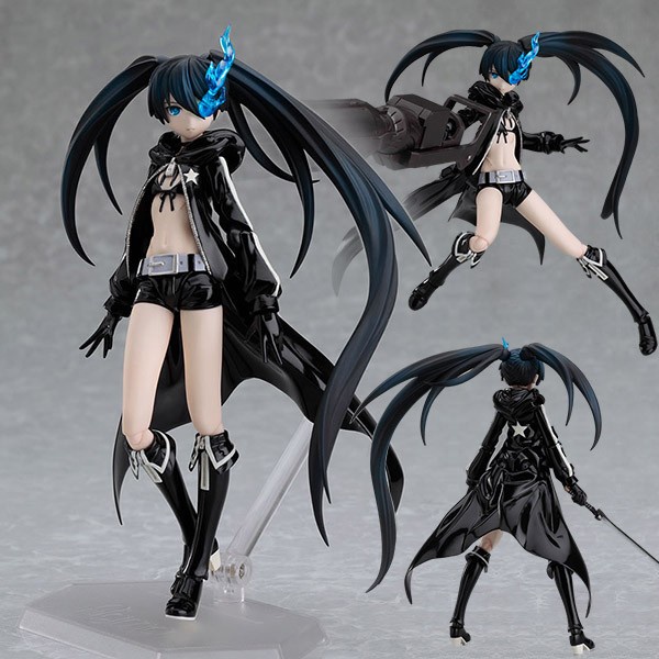 ✨New Max Factory Figma Black Rock Shooter With Original Anime Dvd Misb Diskon