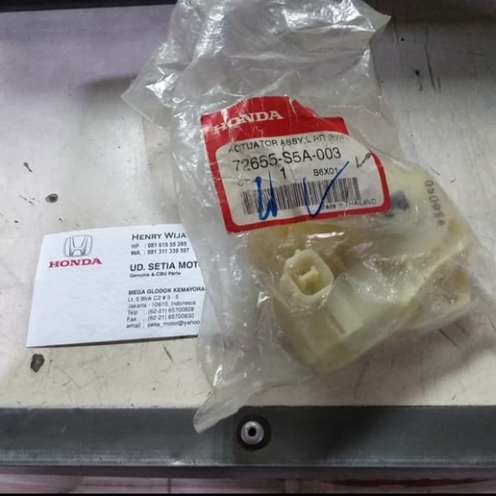 Aktuator actuator motor door lock pintu belakang kiri civic 2001-2005 BEST DEAL
