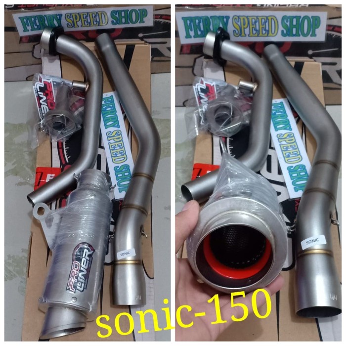 [Baru] Knalpot Proliner Tr1R Sonic 150 Knalpot Proliner Honda Sonic 150 /Gtr Terbatas