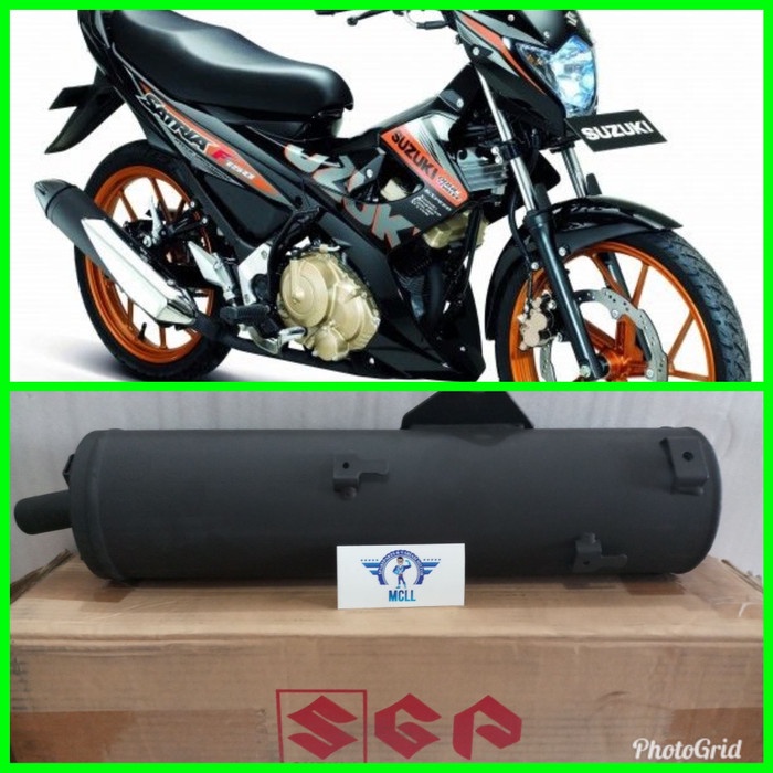 [Baru] Selencer Knalpot Satria Fu 150 New 2013-2015 Ori Sgp 14310B25G50N000 Terbatas