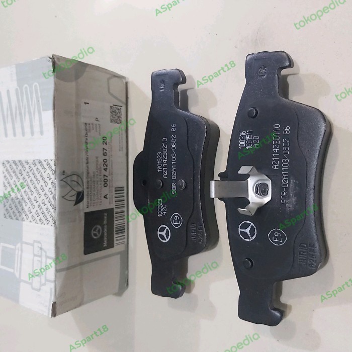 ✨Sale Kampas Rem Belakang/Brake Pads W212 Original Mercedes Benz W212 Berkualitas