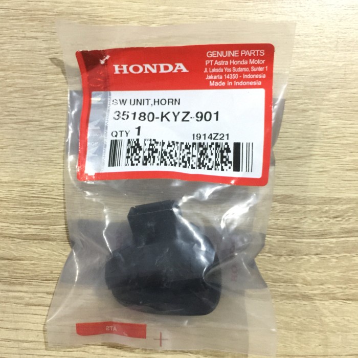 Tombol Klakson BEAT FI BLADE SUPRA X125FI VARIO125 ORI AHM 35180KYZ901 ORIGINAL