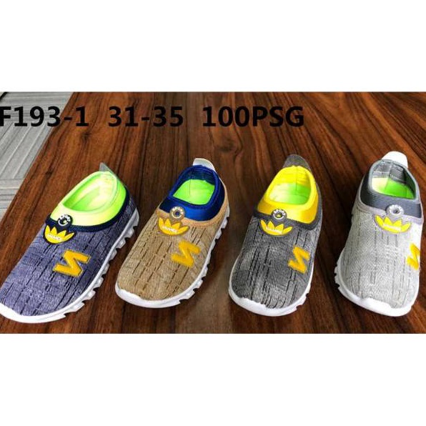 [36] Sepatu slip on anak cowok balance import 193 - slip on anak import L-75